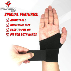 Muñequera de gimnasio Muñequera deportiva Nueva muñequera Muñequera Férula Fracturas Alivio del túnel carpiano Pulseras ajustables - Product Image 4