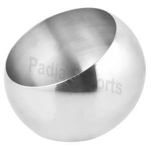 Bol à double paroi Bol à bonbons Bol à snack compact et élégant en métal avec écrou résistant au lave-vaisselle - Product Image 2