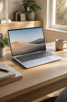 Ordinateur portable étudiant 14 pouces Windows 11 8 Go de RAM 128 Go SSD Intel N3350 Ordinateur portable pour l'apprentissage en ligne et les études à domicile