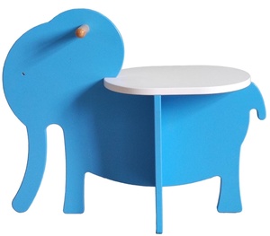 เก้าอี้เด็ก CHAO CHING EF-001 รุ่นโมเดิร์น ทำจากไม้ MDF สีสันสดใส ลายสัตว์ สำหรับใช้ในห้องนอนและโรงเรียนอนุบาล ผลิตในไต้หวัน - Product Image 2