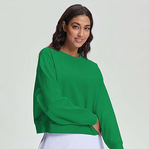 Sweat-shirts pour femmes en coton mélangé extensible, confortables, doux, souples, coupe décontractée, légers, en vente - Product Image 3