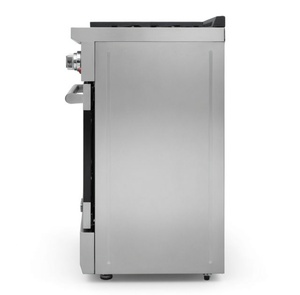 Estufa Profesional de Acero Inoxidable de 36 Pulgadas con Doble Combustible – Placa de Cocción a Gas de 4 Quemadores con 5.5 Pies Cúbicos Horno de Convección Eléctrico - Product Image 4