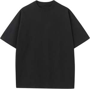 T-shirt unisexe surdimensionné à manches longues en coton mélangé doux 100% personnalisé, tissu bio-lavé 300g, style hip-hop - Product Image 2