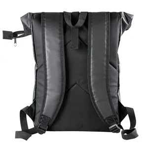 Zaino per Computer Personalizzato in Tessuto Rye con Chiusura Roll-Top per Gadget Promozionali - Product Image 4