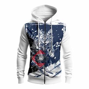 เสื้อมีฮู้ดพิมพ์ลายแบบสวมหัวโอเวอร์ไซส์สำหรับผู้ชายและผู้หญิงสไตล์ลำลองเปิดไหล่สำหรับฤดูหนาว - Product Image 2