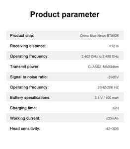 L01 Gafas inteligentes Control táctil Gafas BT Asistente de voz Soporte Siri <span class=keywords><strong>Google</strong></span> Compatible para una operación sin problemas Gafas inteligentes - Product Image 6