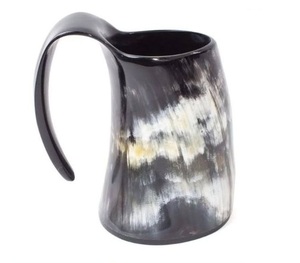 Nouveauté 2026 : Tasse en corne de viking, décoration artisanale pour la maison, décoration nordique, verres à bière et à vin, tasses pour fête de mariage au meilleur prix - Product Image 5