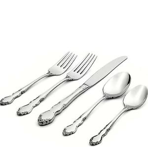 Cubiertos sostenibles de gran venta para bodas y eventos, juego de cubiertos vintage con estilos de diseño navideño y artesano oriental - Product Image 6