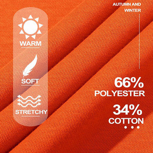 Sweat-shirt pull doux et chaud avec logo personnalisé pour femmes avec doublure polaire Technique de lavage à l'acide pour vêtements décontractés Remises sur les commandes en gros - Product Image 4