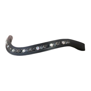 Handicraft <b>Crystal</b> Decorative Horse Riding Brow Band Durable Breathable Adjustable for Comfort <b>Top</b> Supplier from India India - Product Image 1