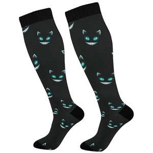 Calcetines de entrenamiento deportivo de fabricación de alta calidad con logotipo personalizado al por mayor calcetines de sublimación multicolores impresos por sublimación personalizados - Product Image 5