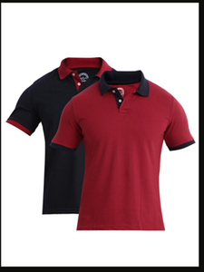 Hommes classiques pour polo en style uni à manches courtes Livraison rapide-100% coton Livraison gratuite - Product Image 5