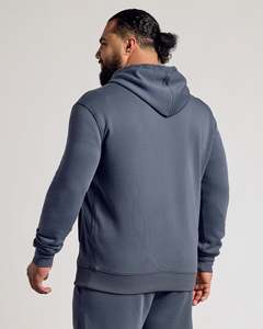 Sweat à capuche en coton polaire écologique de haute qualité, matériau durable, marque personnalisée douce, épaisse et chaude pour l'hiver OEM/ODM - Product Image 4