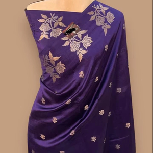 Diseñador indio de Bollywood, la mayoría de la moda, blusa Sari Banarsi, tradicional étnica, Jari zigzag, tejido, ropa de Boda nupcial para mujer - Product Image 1