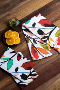 Toalla de cocina de algodón con estampado personalizado hecho en India - Product Image 3