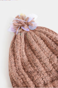 Gorros de Invierno Unisex 100% Lana/Acrílico, Colores con Logotipo Personalizado, Secado Rápido, Transpirables, para Clima Frío al Aire Libre, Tallas Ajustables Comunes - Product Image 3