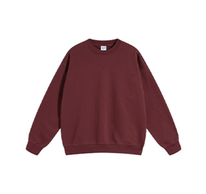 เสื้อสเวตเชิ้ตฮิปฮอปปักโลโก้แบบกำหนดเอง ผ้าฝ้ายเฟรนช์เทอร์รี่ ระบายอากาศได้ดี กันยับ ทรงโอเวอร์ไซส์ สำหรับผู้ชาย เหมาะสำหรับฤดูใบไม้ร่วง - Product Image 2