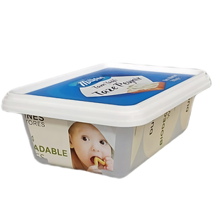 Contenant personnalisé de 8 oz pour houmous, za'atar, tahini – Boîte d'emballage en plastique PP avec impression IML pour sauces et condiments - Product Image 2
