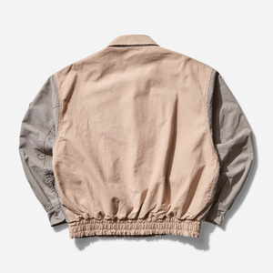 Chaqueta bomber clásica para hombre con cierre de cremallera frontal - Product Image 2