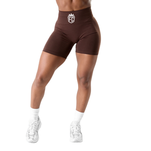 Shorts Deportivos de Cintura Alta sin Costuras para Mujer, Shorts Moldeadores, Elásticos, para Gimnasio, Entrenamiento, Yoga - Product Image 1