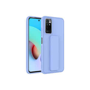 Étui de protection en silicone de haute qualité Netzy pour Xiaomi Redmi Note 11S Lila SAFA Qstand, coque rectangulaire en PC pour téléphone portable - Product Image 1