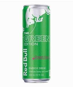 RedBull Green Edition Energy Drink Saveur Cerise Sans Sucre Énergie Puissante 114mg Caféine Plus Taurine Vitamines B 12 Fl Oz Pack de 24 - Product Image 3