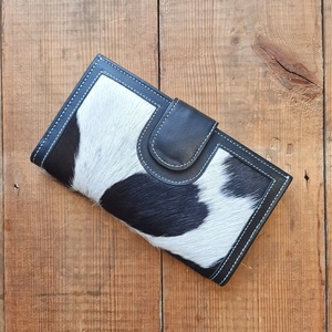 Pas cher Prix Vache Cheveux Sur Femmes Sac À Main Offre Spéciale Personnalisé Dames Portefeuille Avec Fermeture Éclair Poche Dernier Titulaire De La Carte De Crédit Pour Dames - Product Image 6