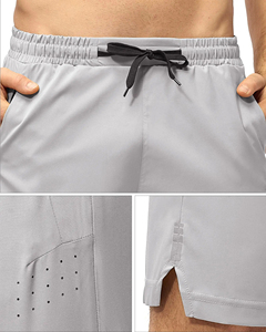 Pantalones cortos de malla de diseño impreso para hombre, logotipo personalizado de alta calidad, pantalones cortos deportivos de talla grande para hombre, ropa de calle, pantalones cortos para hombre, logotipo personalizado - Product Image 5