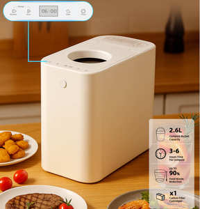 Compostador Eléctrico para Desechos de Alimentos con Reducción del 90% de Residuos, Pantalla LED con Temporizador, Control por Aplicación, Máquina de Eliminación de Desechos de Cocina para el Hogar - Product Image 4