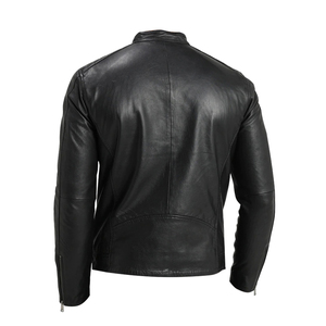 Chaqueta de cuero PU impermeable de excelente calidad para hombre, cómoda, ajustada, única, Top demandado, chaquetas de cuero de etiqueta privada - Product Image 5