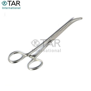 Fórceps curvos de 14cm, pinzas hemostáticas quirúrgicas de acero inoxidable de primera calidad, pinzas hemostáticas de bloqueo veterinario, instrumentos médicos - Product Image 4