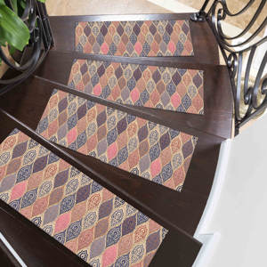 Alfombra con Estampado Étnico, Geométrica, Boho, Moderna, Fácil de Limpiar, Decorativa, Alfombra de Entrada - Product Image 3