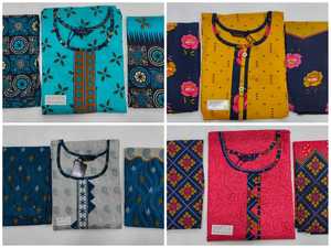 Dupatta กางเกงผ้าคอตตอนพิมพ์ลายสำหรับใส่ทำงานดีไซน์2023สไตล์ทันสมัย - Product Image 3