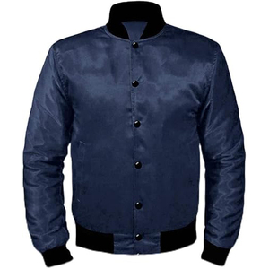 2025 hommes personnalisé Vintage toile Varsity veste hiver haute qualité en cuir manches Letterman laine coupe-vent respirant - Product Image 1