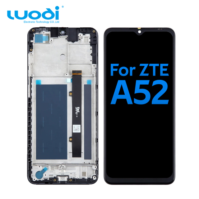 Factory Wholesale Price OEM Mobile Phone LCDs for ZTE Blade A52 with Digitizer Full Assembly Accessories with 1 Year Warranty