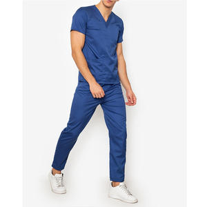 Uniforme médico Clínica Dental Uniforme de enfermería Conjuntos de manga corta Médico Scrubs Hombres Trajes quirúrgicos Uniformes de hospital Transpirable - Product Image 6