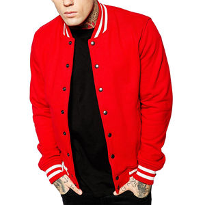 Vestes universitaires pour hommes personnalisées à la vente chaude, nouveau design, couleur unie tendance, manteau d'hiver en tissu de laine de haute qualité, vente en gros en grande quantité - Product Image 1