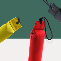 Jouet d'entraînement pour chien, en nylon et cuir écologiques, imperméable, durable, rond, interactif, pour mâcher et tirer