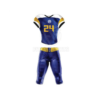 Vente en gros de maillots et de pantalons de football américain personnalisés pour le jour du match uniformes légers et confortables de football américain - Product Image 1