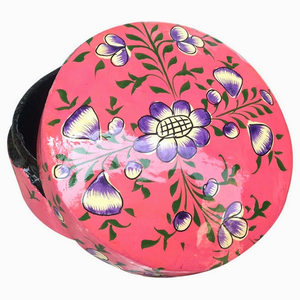Hand-Painted Kashmiri Paper Mache Trinket <b>Boxes</b>: Luxurious <b>Keepsakes</b> for Your Jewelry Collection - Product Image 6