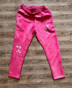 Conjunto de Sudadera y Pantalones Deportivos con Estampado Puff Personalizado, Color Rosa, Unisex, Ropa Urbana, Hip Hop, Traje Deportivo 3D con Efecto Puff para Hombre - Product Image 4