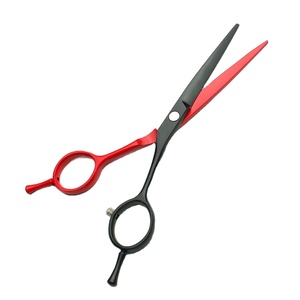 กรรไกรตัดผมคุณภาพสูง ใบมีดคม สแตนเลส ใช้สำหรับร้านเสริมสวย - Product Image 1