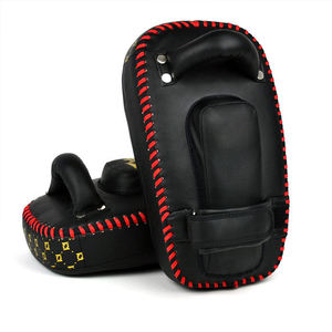 Almohadillas personalizadas de boxeo MMA Focus Thai Kick Pads Entrenamiento de boxeo Fighting Kick Pad Curved Punching Kick pad - Product Image 3