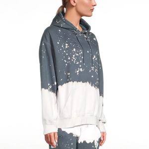 Personnalisé Meilleur Design Unique Surdimensionné Lavage À L'acide Sweat À Capuche Pour Femmes Fabricant 100% Coton Hoodies Femmes - Product Image 1