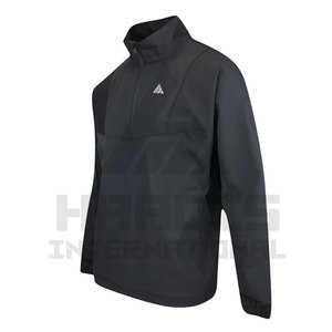 แจ็กเก็ตกันลมซิปครึ่งซิปสำหรับผู้ชายเสื้อกันลมแบบกำหนดเอง - Product Image 5