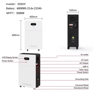 Sistema de Energía Solar Lifepo4 de 48V 100Ah-500Ah 51.2V para Electrodomésticos, 10Kw 20Kw 5Kw 15Kw 30Kw, Envío Rápido, Stock Local - Product Image 4