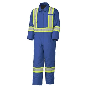 האיכות הטובה ביותר מוצרי Workwear סרבל נראות גבוהות רעיוני פס סרבל גברים חד פעמי כולל Workwear סרבל