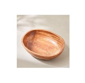 สินค้ามาใหม่ ชามเสิร์ฟอาหารไม้รูปไข่ ชามไม้คุณภาพพรีเมี่ยม ชามไม้ที่ขายดีที่สุดในราคาไม่แพง - Product Image 1