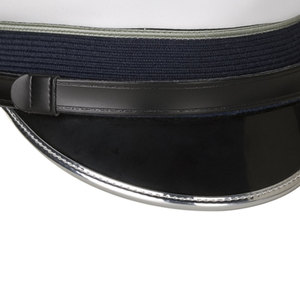 Custom Embroidered Logo Oficer Peaked Crown Cap Captain Oficer Cap <strong>Knight</strong> Templar <strong>Black</strong> Peaked Crown Hat top quality - Product Image 3