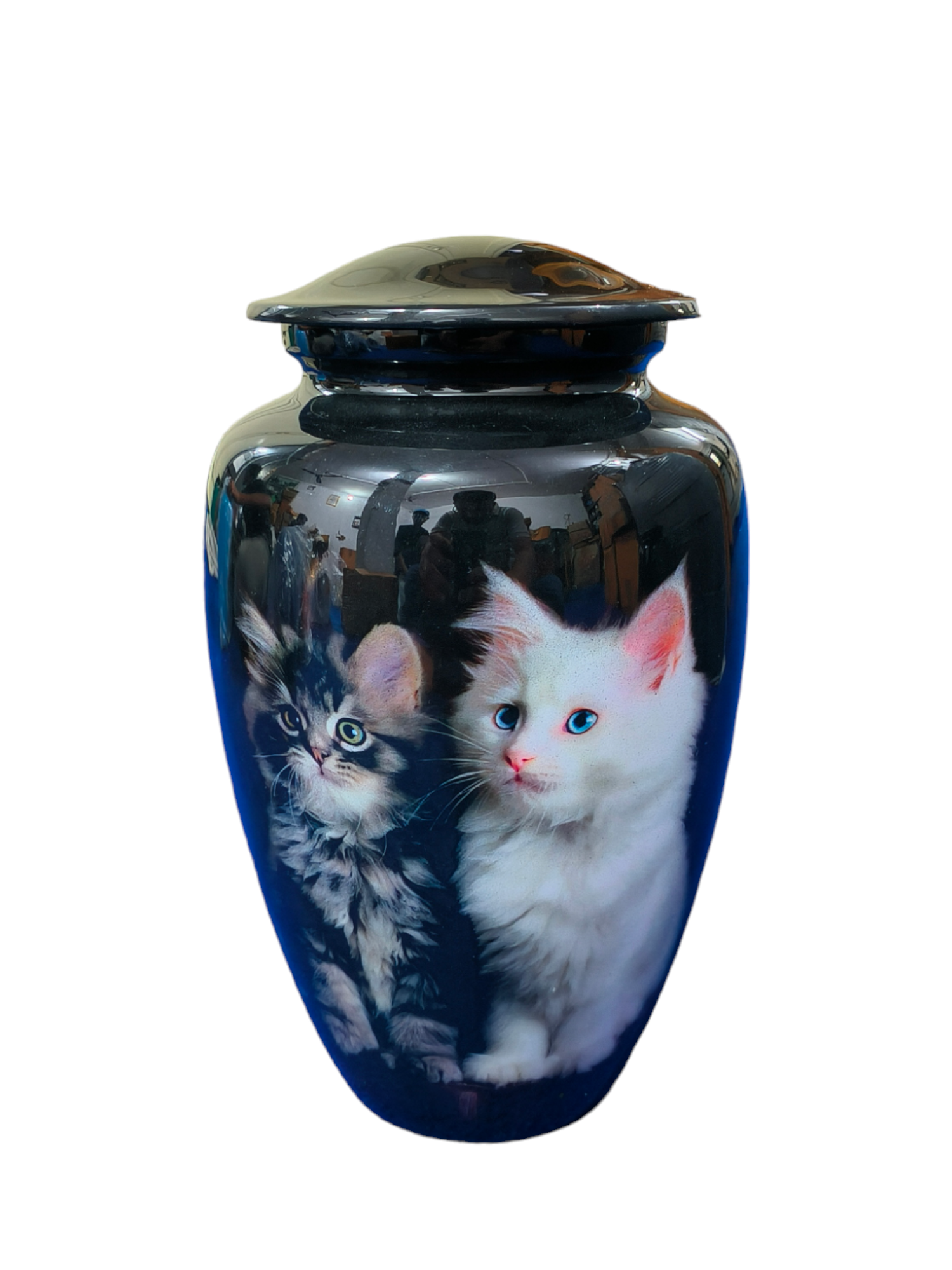 Black With Cats Print